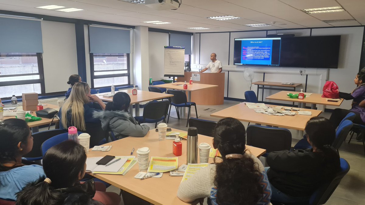 🏥🩺💊The future of Tryfan ward. Our newly qualified &amp; overseas Nurses taking part in a Gastroenterology related study day.  🏥🩺💊
A big thank you to all the teams who supported us with the training day. It's very much appreciated. Welcome to the team!
<a href="/NickyJo75735089/">Nicky Jones</a>