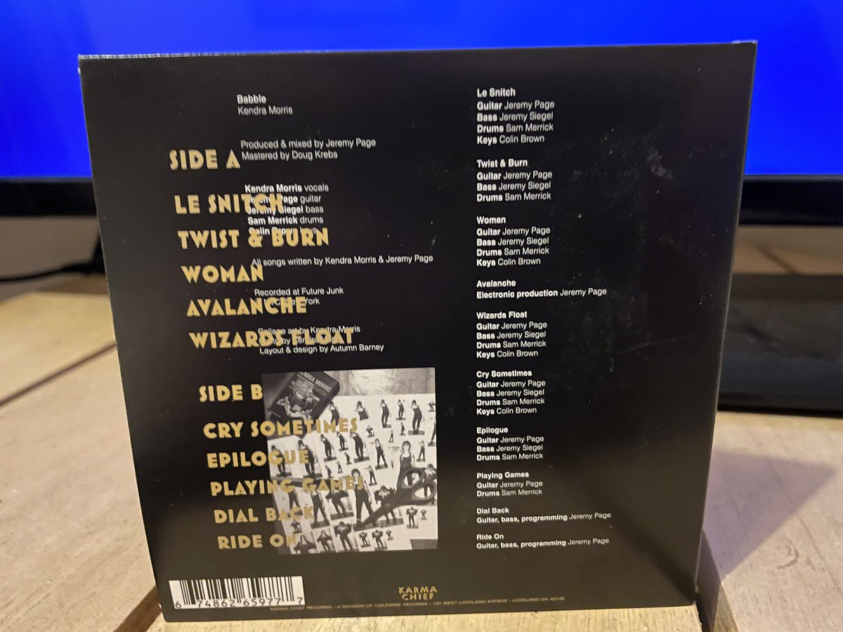 simonslives's tweet image. Finally received the brilliant album by @KendraMorris #babble and this album is right up there with the greats 

And this tweet wouldn’t be a tweet without @TonyMinvielle and @jazzfm playing such a phenomenal selection of diversity on Tony’s show so HUGE THANKS TO TONY 🙏