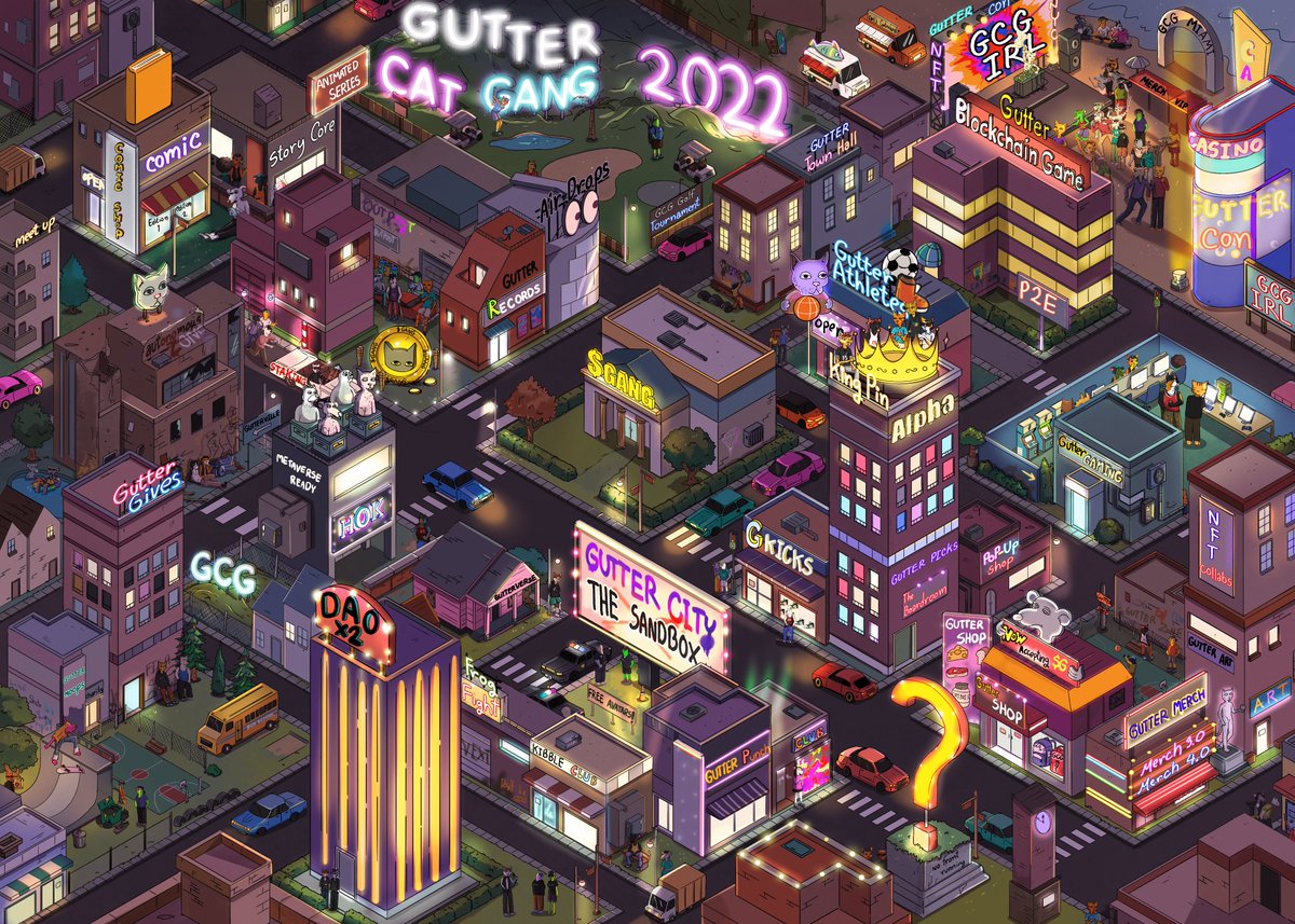 MayorOfMatic's tweet photo. 2022 Gutter Cat Gang ships an incomplete roadmap.
2023, now you can interact with the incomplete roadmap. #REVOLUTIONARY !
#GutterCity https://t.co/iVVYMMuD0w