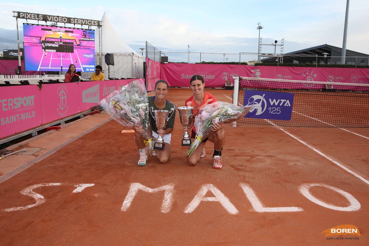 Doubles title in @LOPEN35STMALO with @BibianeSchoofs 🏆🙌