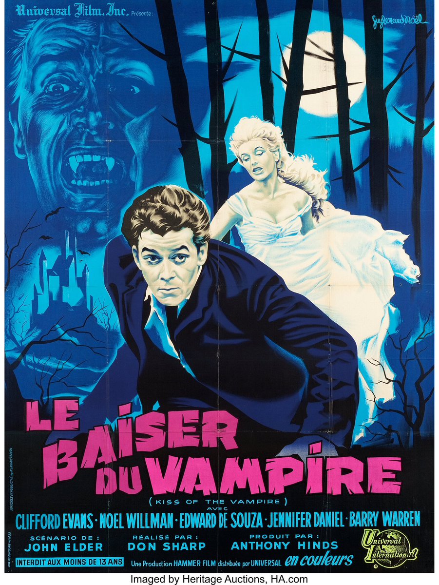 analgesicsleep's tweet image. Late but here for “Kiss of the Vampire”
#SatMat #KissOfTheVampire #HammerHorror #horror