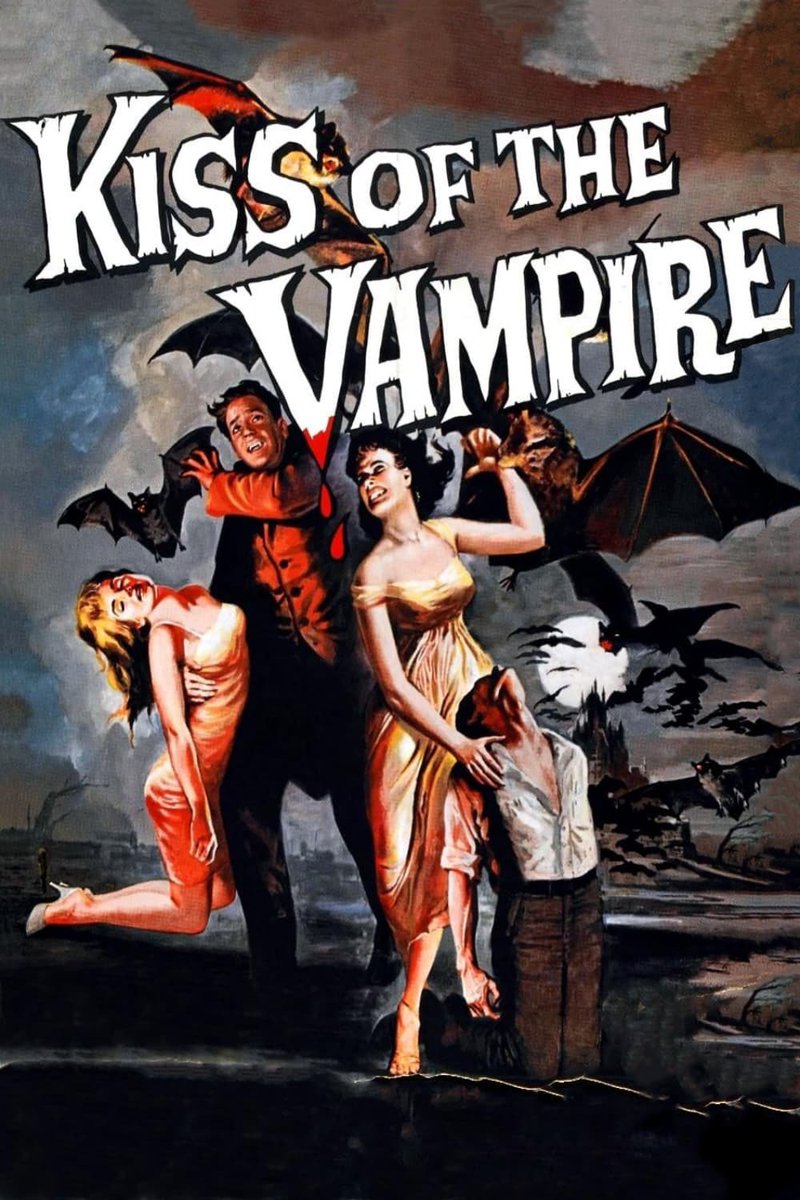 analgesicsleep's tweet image. Late but here for “Kiss of the Vampire”
#SatMat #KissOfTheVampire #HammerHorror #horror