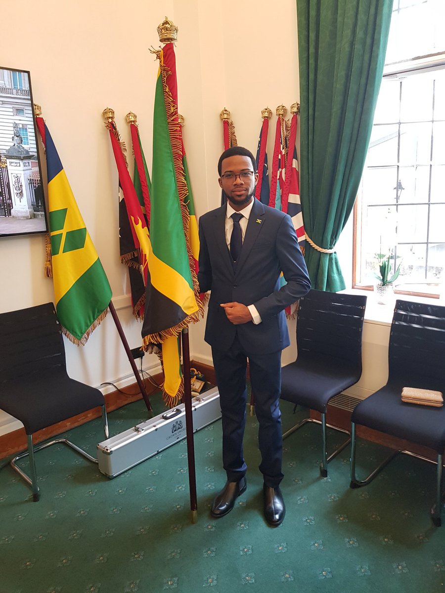 David R. Salmon on Twitter "I am honoured to be Jamaica's standard bearer at the Coronation