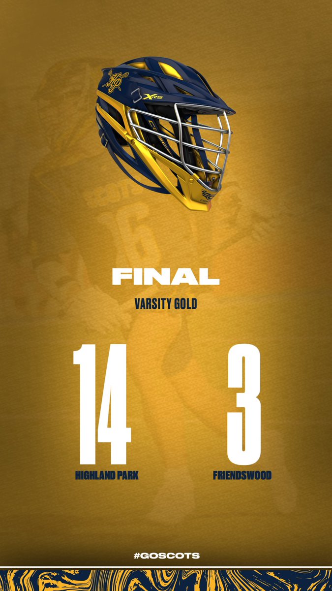 hplax's tweet photo. Varsity Gold advances, 14-3 win over #Friendswood. Tomorrow, #rematch with #1 Seed #Westwood ⚡️ #hplax #playoffs #thsll https://t.co/RGNDULrLZL