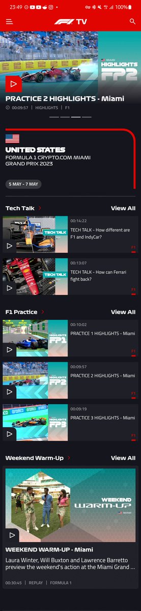 That's a fail <a href="/f1/">Formula 1</a>
#F1TVPRO
no live quali on  the app, and not the 1st time it happens...
