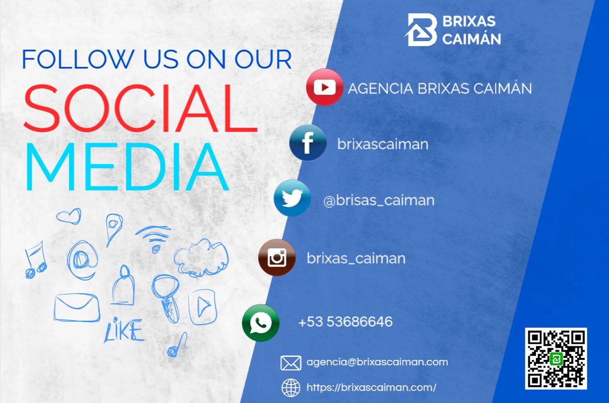 Brixas Caimán los Invita a que apoye nuestra comunidad uniéndose a nuestras redes social y grupos de Facebook y WhatsApp y nuestro canal de Telegram…
Facebook:
facebook.com/brixascaiman
Grupo de Facebook:
facebook.com/groups/pasadia…
Instagram:
instagram.com/brixas_caiman/