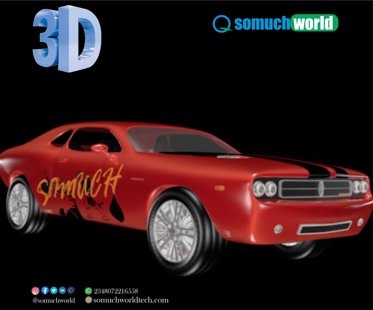 somuchworld's tweet photo. Introducing 3d automobile modeling to our work portfolio
#d #danimation #animation #blender #dart #dmodeling #motiongraphics #cinema #c #vfx #art #dartist #digitalart #design #drender #maya #render #dmodel #motiondesign #aftereffects #rendering #animationart #somuchworldtech https://t.co/63rh8gCI9t