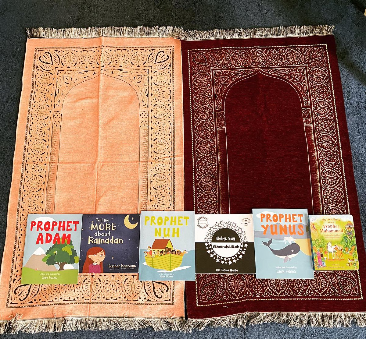 What Excuse Do You Make When Asked Why Your Kids Don't Pray?

Here's 3 tips to start you off;
1. Get them custom prayer matts 
2. Read them Islamic kids books
3. Put Muslim cartoons on  

#prayer #reading #namaz #janamaz #prayermat #teachyourkids #islam #islamicbooks #prophets