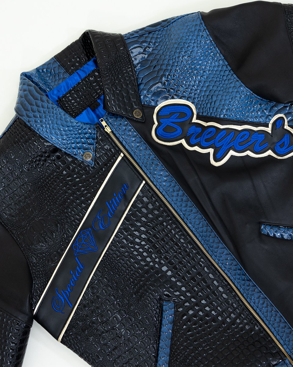 topsnbottomsusa's tweet photo. Unleash your rebel side with the Breyer's Black Blue Edition Leather Jacket. Elevate your style game with this edgy piece.
#BreyersBlackBlue #RebelStyle #LeatherJacket #InstaFashion #LeatherLove #JacketGoals #topsandbottoms https://t.co/vnfr5FRcSp