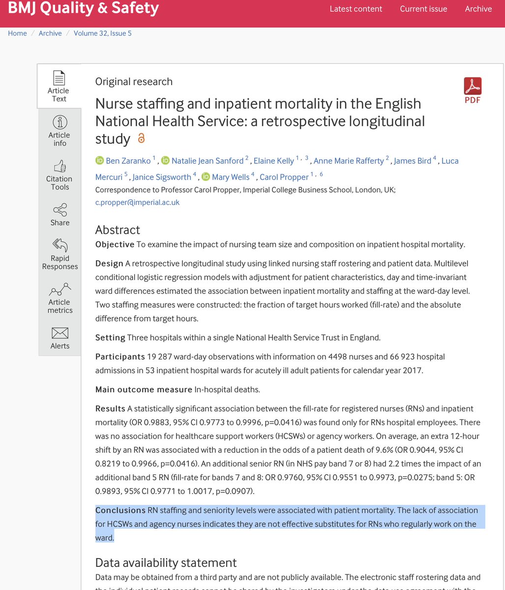 Nurses save lives.

I see this all the time in the ICU.

It's a curious thing - both obvious, yet also frequently overlooked.  

🙏Thank you for everything that you do.

#NursesWeek