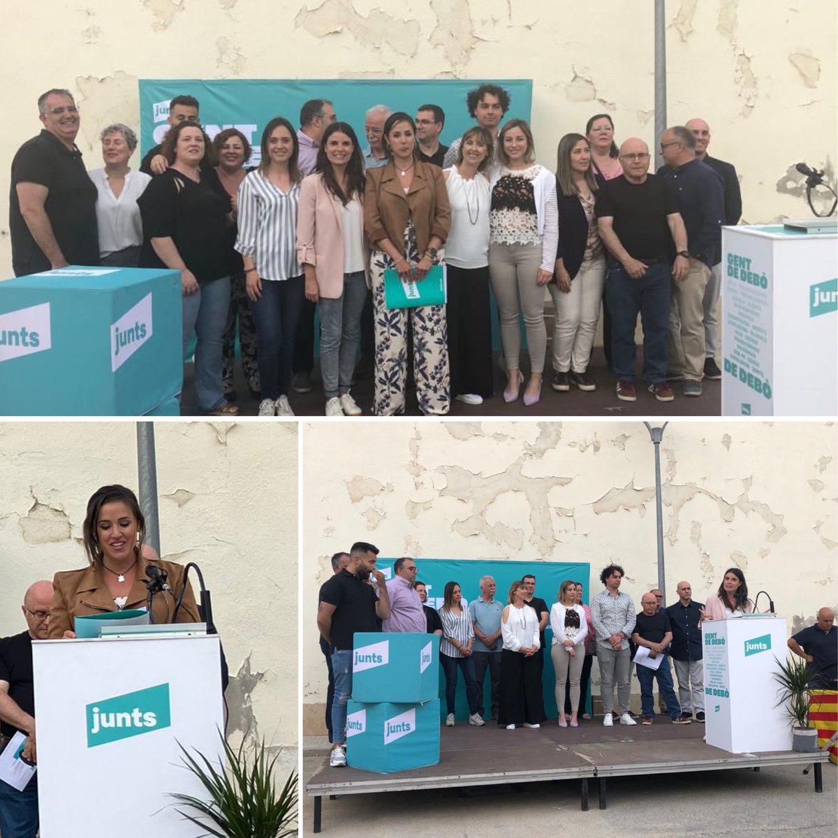 👉🏼 Membres de <a href="/JuntsxEbre/">Junts per les Terres de l'Ebre</a> acompanyem a la cap de llista de <a href="/JuntsXMLN/">JUNTS X MÓRA LA NOVA</a>, Xènia Ripoll a l’acte de presentació de la seva candidatura. També hi ha intervingut la portaveu de @JuntsxCatParl, <a href="/mncsls/">Mònica Sales 🎗</a> 

✅ La força del municipalisme, la força de JUNTS PEL CANVI! 

#MunicipalsJunts