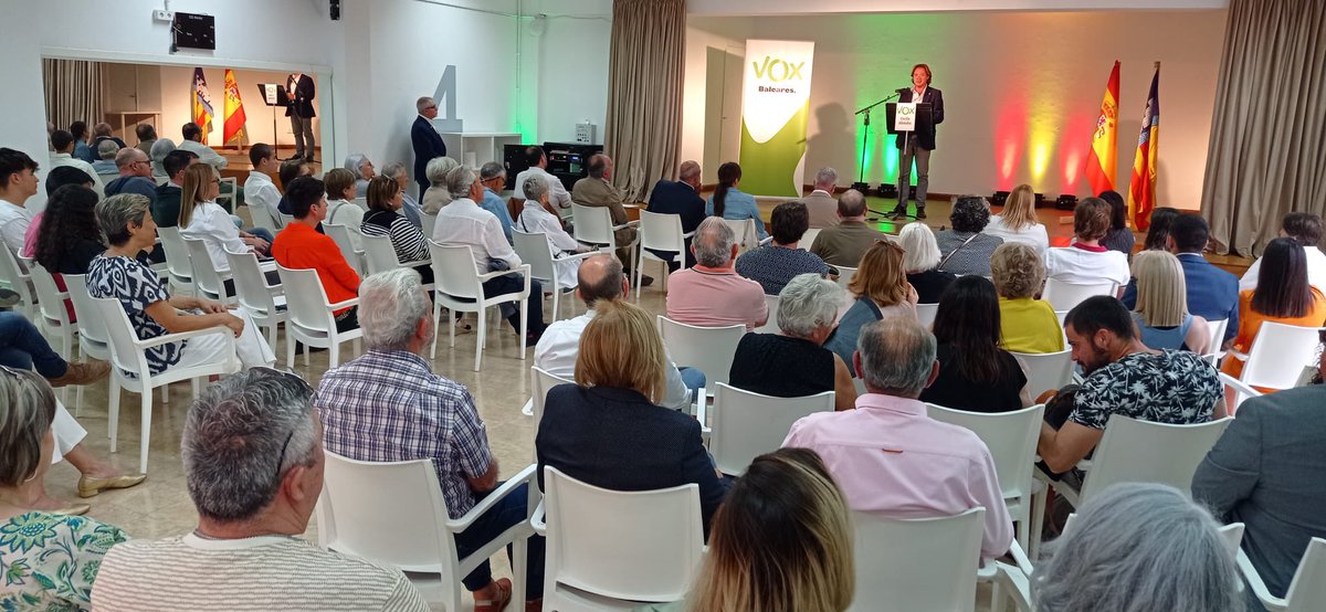 Seguimos adelante con la presentación de nuestras candidaturas en toda Mallorca, hoy <a href="/actuavoxalcudia/">VOX Alcudia 🇪🇦</a> y la gran lista que acompaña a <a href="/JUANJOSESENDIN/">JUAN JOSE SENDIN </a>