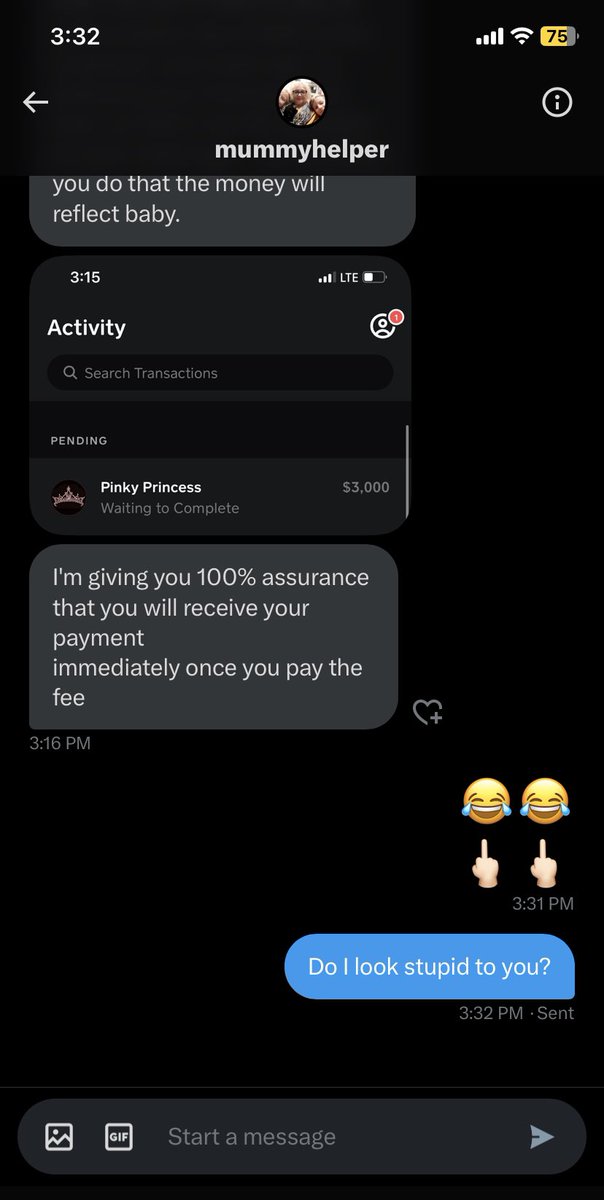 Pinky2Princess's tweet photo. Lol different scammer same tactic! 
@winnie821046505 

⛓️findom paypig humanatm fetish feet kink femdom beta cuck cashcow walletdrain⛓️ https://t.co/uD1LYldIF8