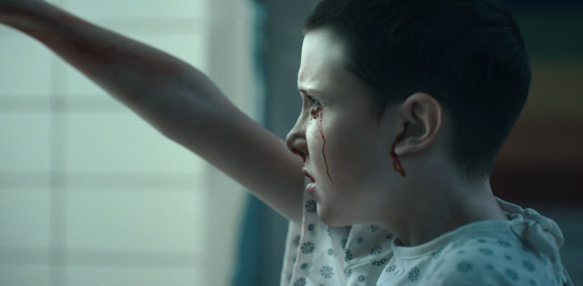 sapphicjopper's tweet photo. eleven hopper was eight years old when she took down henry creel for the first time https://t.co/8jSKUXLeJb