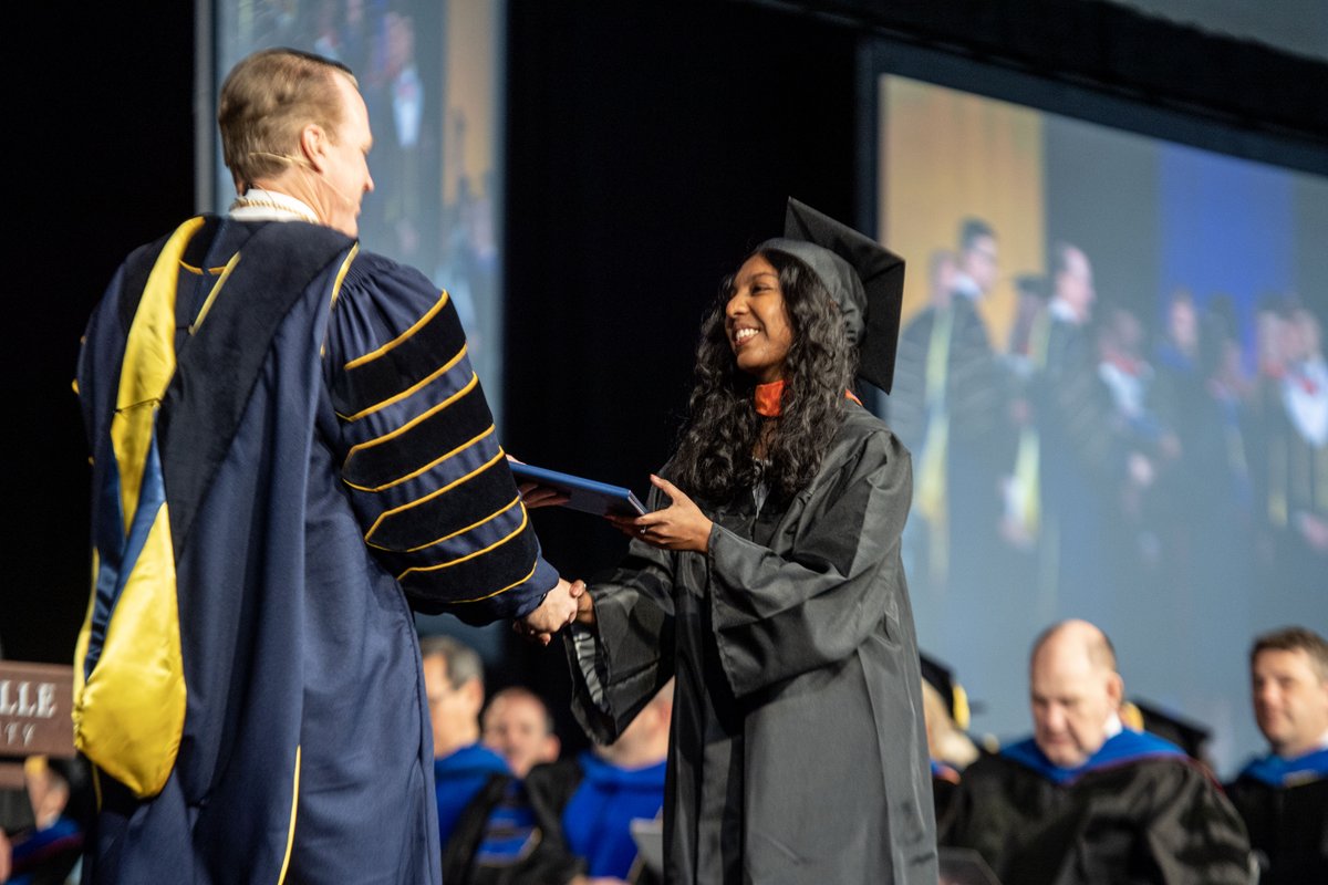 cedarville's tweet photo. Congratulations to the Class of 2023 from today's 10 a.m. commencement ceremony! Your hard work and dedication have paid off! ππ #CUClassof2023 https://t.co/etdFQLO9DY