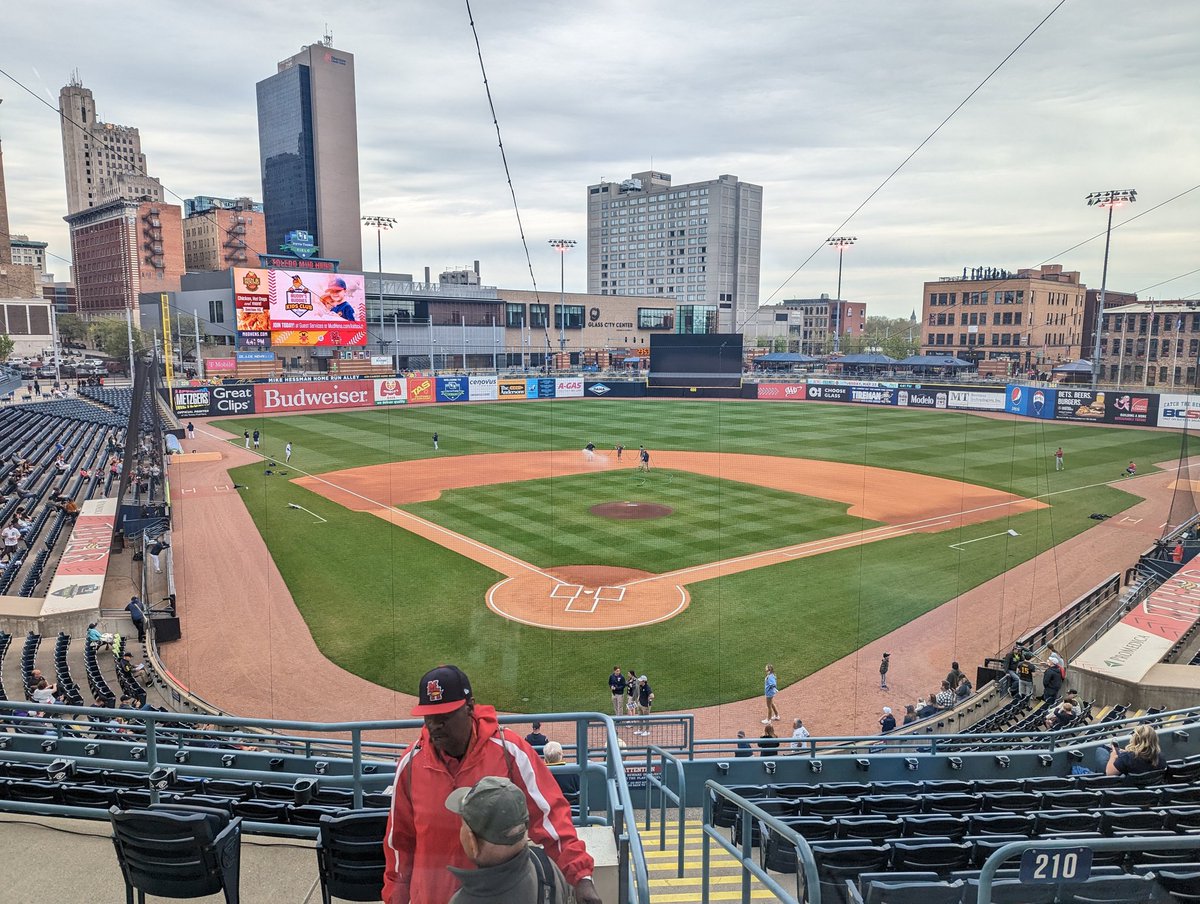 Another Saturday night in Toledo! @MudHens #PAGameDay