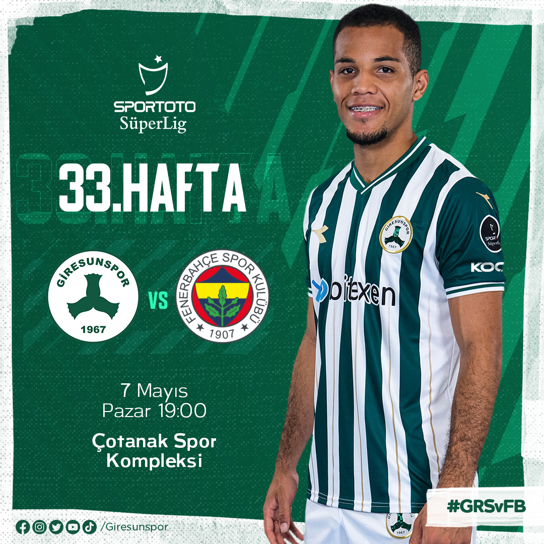 giresunspor maç afişi
