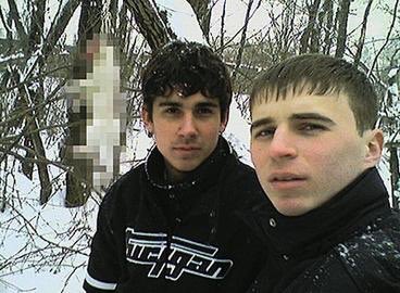MorbidKnowledge's tweet photo. The Dnepropetrovsk maniacs are Ukrainian serial killers responsible for a string of murders in Dnipropetrovsk in 2007. The killers made video recordings of some of the murders. https://t.co/vVMF9EqOs7