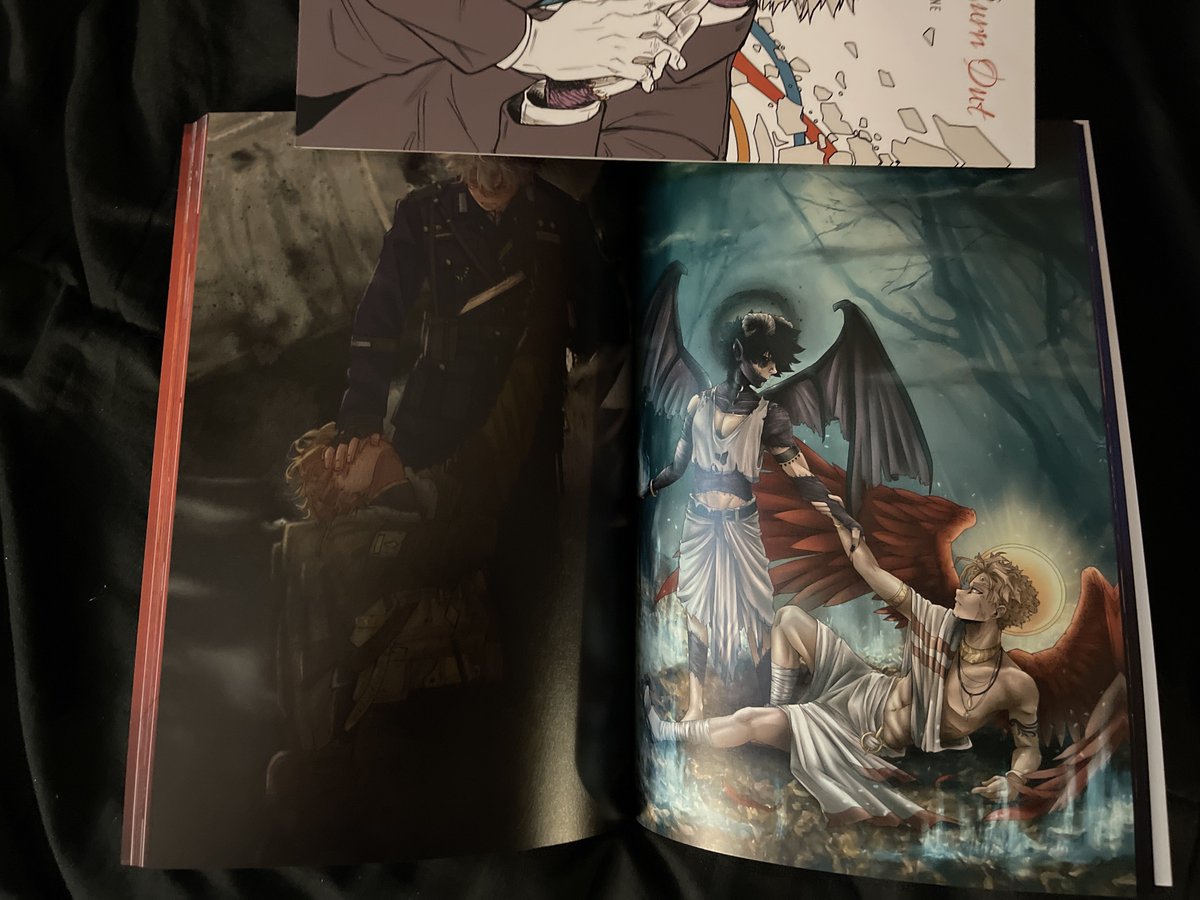 pwburnout's tweet photo. Exciting news! Our test prints arrived and they turned out beautifully, so we have just placed the order for the rest of the zines!

Stay tuned, we'll be back with more updates here in a couple weeks. In the meantime, if you still need an address change please contact us asap! https://t.co/3llNJaESSF