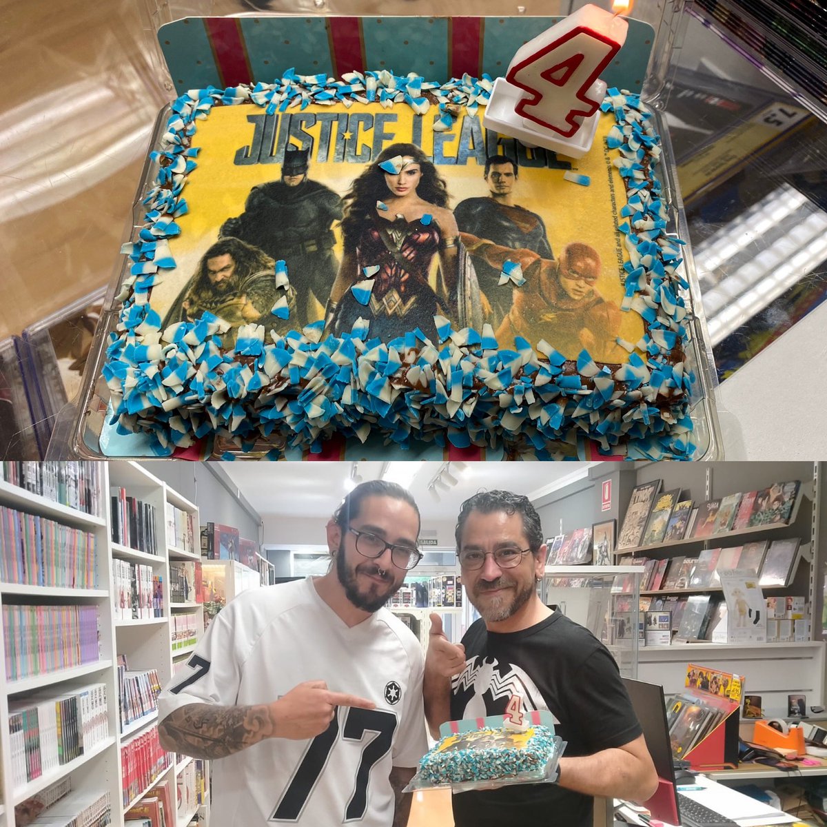 HiusepComic's tweet photo. Aunque tu día pueda parecer que no mejora, aunque te preguntes si vale la pena tanto esfuerzo siempre pasará algo que hará que te reafirmes en tu esfuerzo y tus valores.
Gracias a todos los que me habéis felicitado
¡Sois muy grandes! Y hoy mas que nunca, todos #somoscomicsants https://t.co/cEWqNrwaCy