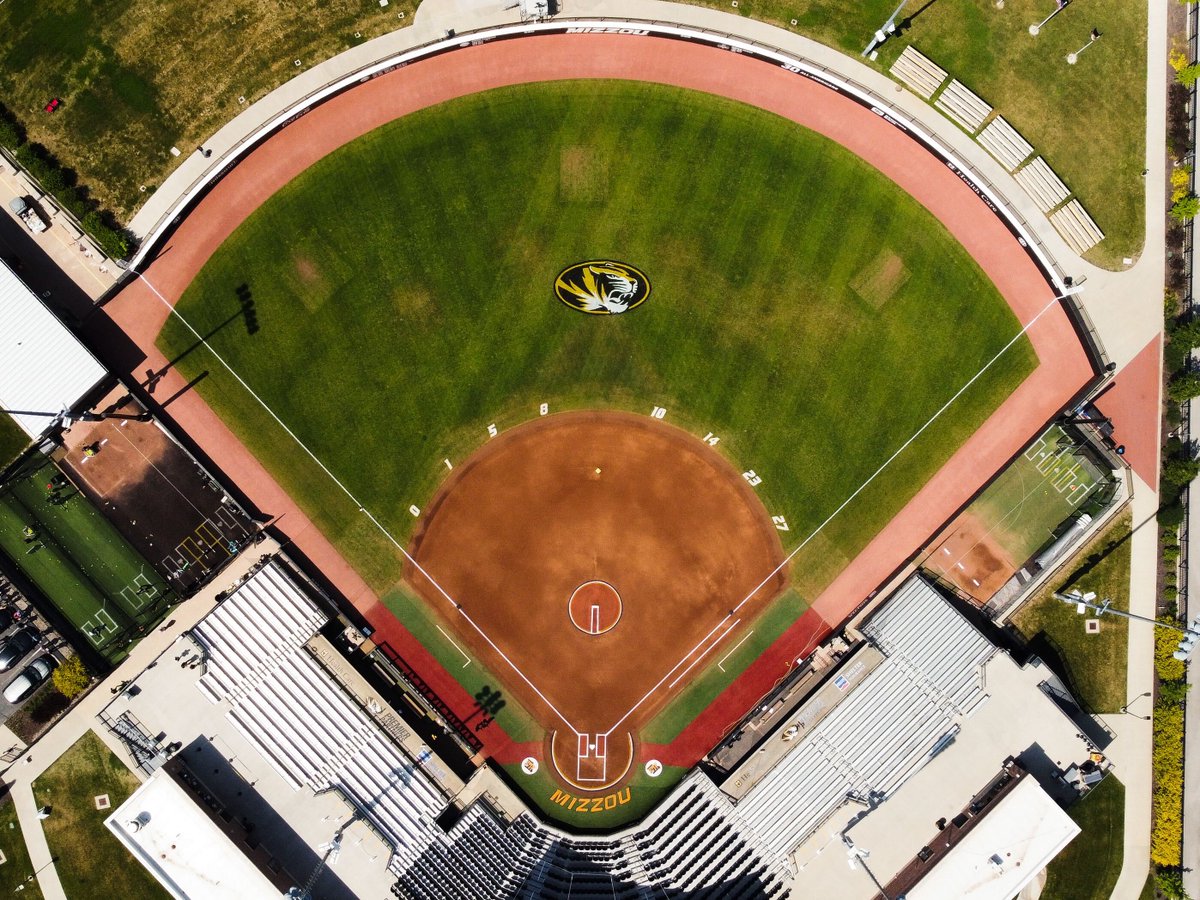 View from up 🔝 #OwnIt #MIZ 🐯🥎