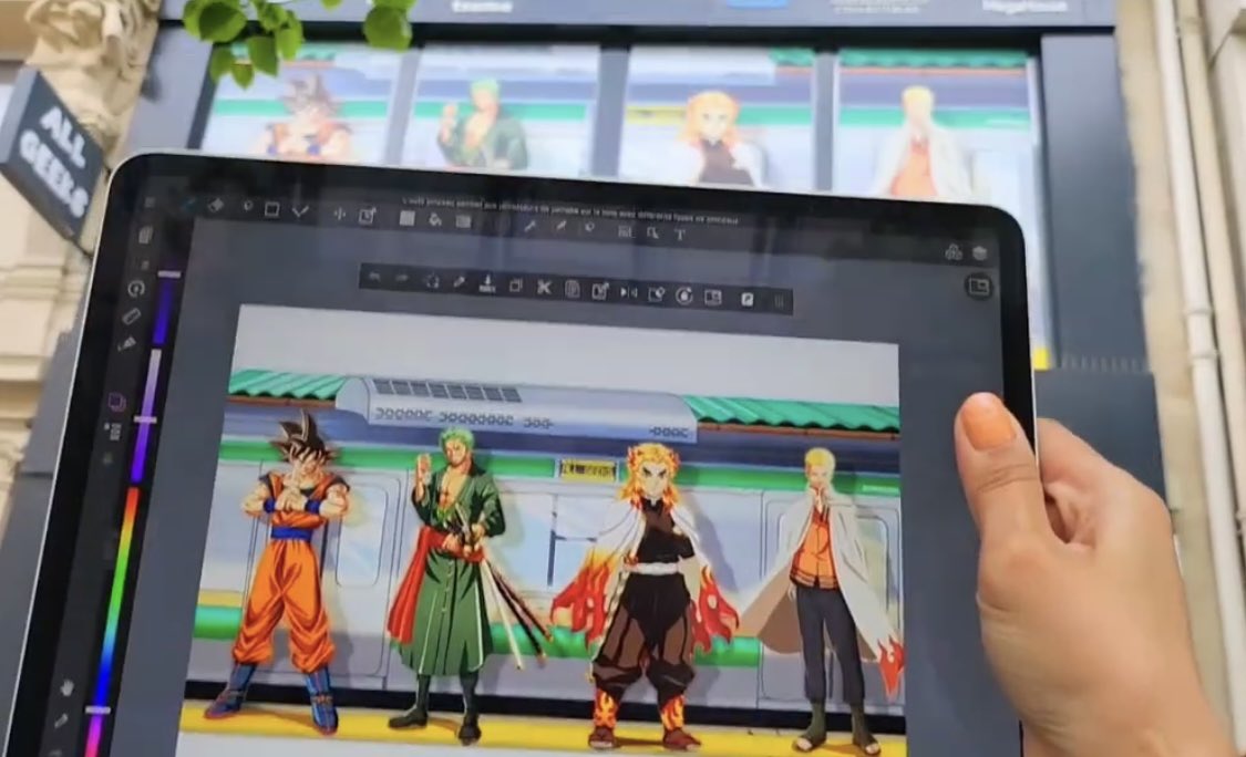 POV: MA CREA SUR LA GRANDE VITRINE DU ALLGEEKS À PARIS 👀

Trop reconnaissante ❤️