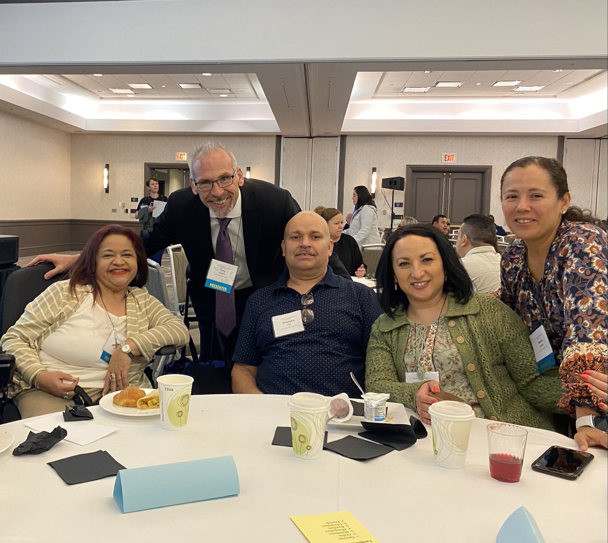 #d83shines State Superintendent,  Dr. Tony Sanders, meeting with our Mannheim 83 BPAC during the State Bilingual Parent Summit. He shared a story about his difficulties with reading as a child that made us tear up. <a href="/PascualaHerrera/">Pascuala Herrera</a>  <a href="/TonySandersSupt/">Tony Sanders</a>  <a href="/IL_Resource_Ctr/">Illinois Resource Center (IRC)</a> <a href="/ISBEnews/">Illinois State Board of Education</a>