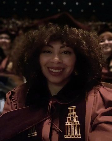 citeblackwomen's tweet photo. Congratulations to our collective member Dr. Michaela Machicote on her graduation today!! 🎉✨🎊🎉 https://t.co/bTH2skybO5
