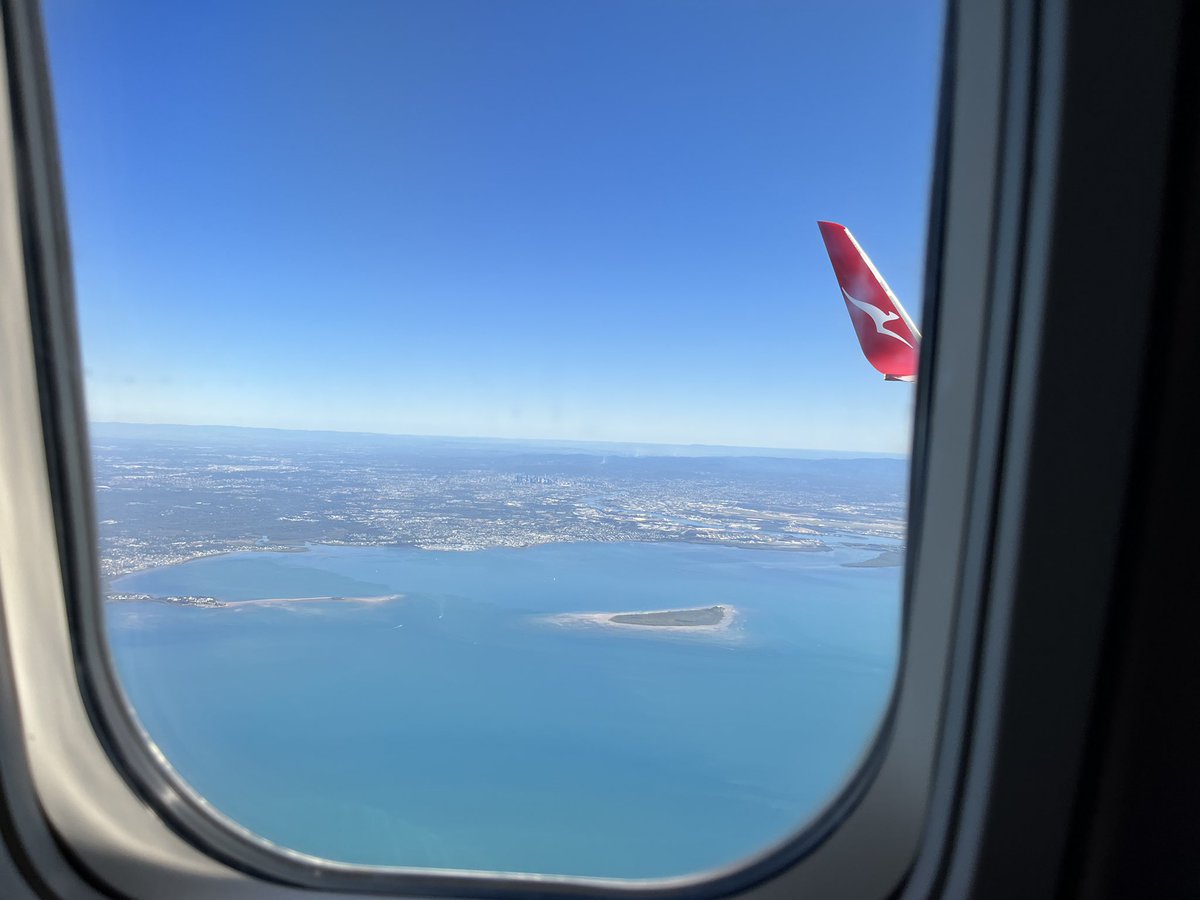 Zoom in and you can see the Gold Coast! Looking forward to absorbing all the electrochemistry at the ISE topical meeting! ✈️🧑‍🔬⚡️🧑‍💻 come visit <a href="/nutromics/">Nutromics</a> and this Booth at our booth! #ISEtopical35 #electrochem #conference