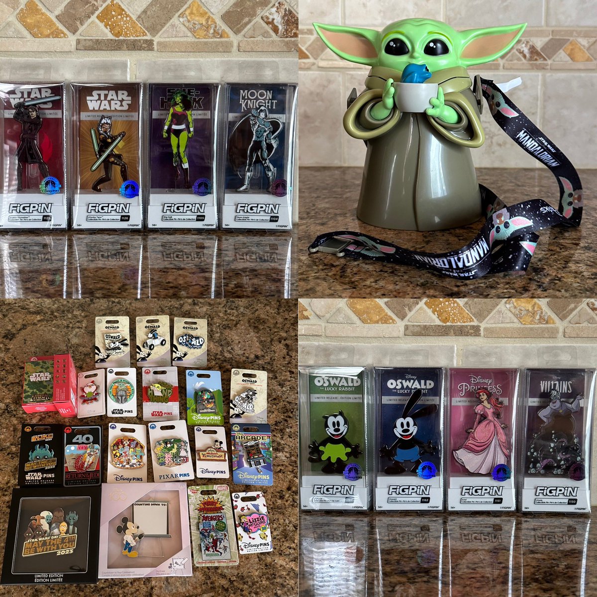 Disneyland Haul - Picked up some Pins, FiGPiNs, and Grogu Sipper!
.
#Disney #DisneyPins #DisneyPinTrading #Collectibles #FiGPiN #FiGPiNs #TheMandalorian #StarWars #Marvel #Grogu #maythe4thbewithyou #DisTrackers