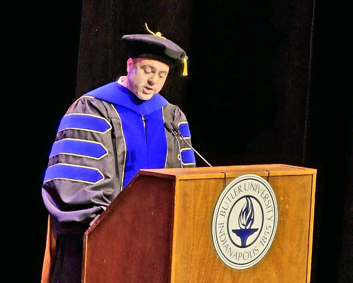 TomHansonPhD's tweet photo. I was honored to be the commencement speaker for the @LacySchool ceremony this morning. I want to share a few excerpts from my remarks: https://t.co/y8Wso1QVzQ