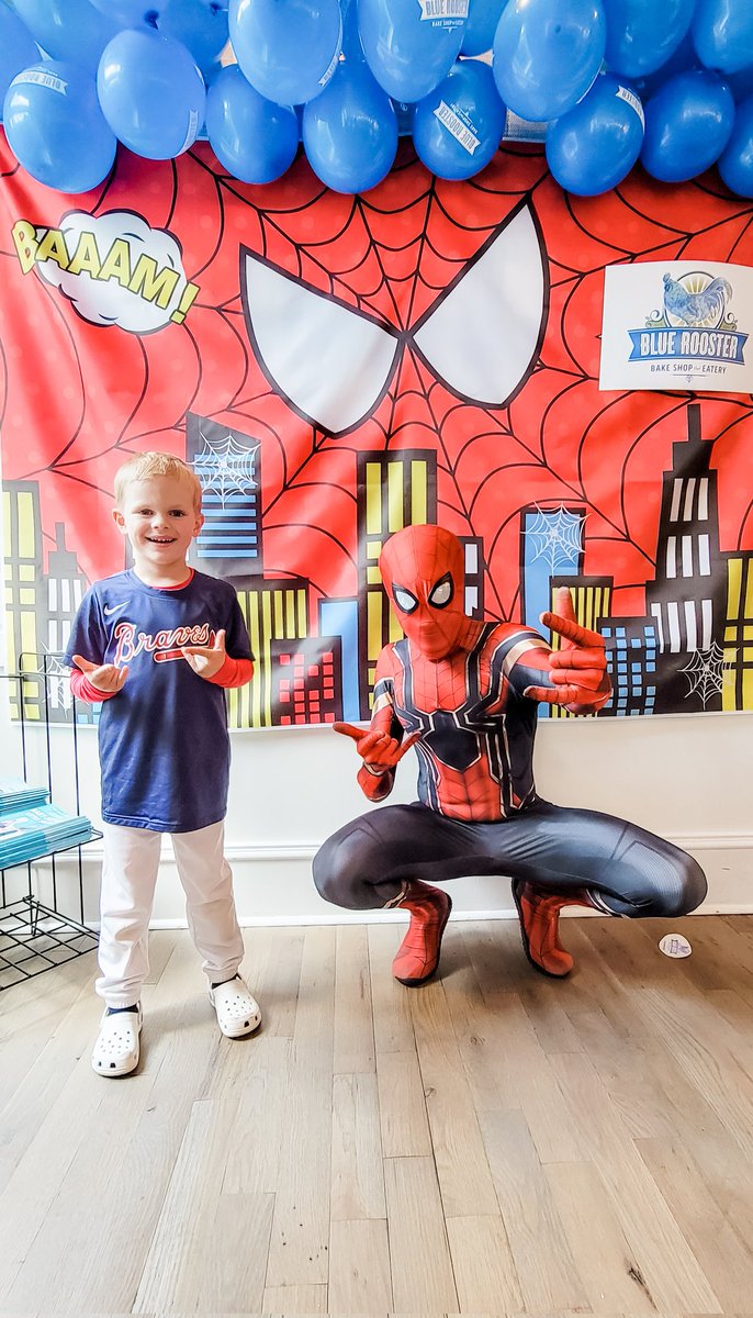 jax_massey's tweet photo. Saw Spiderman today during #ComicBookDay in #theDTL .@GaLawrenceville https://t.co/RdCcDrfAx7
