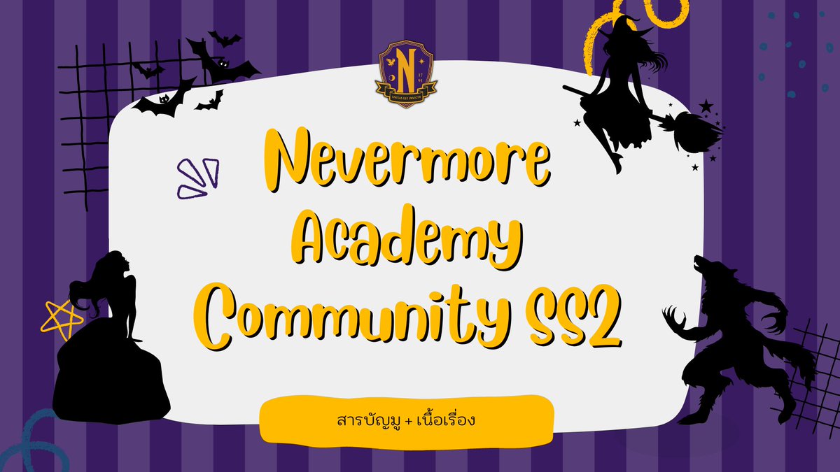 Nevermore Academy tweet media