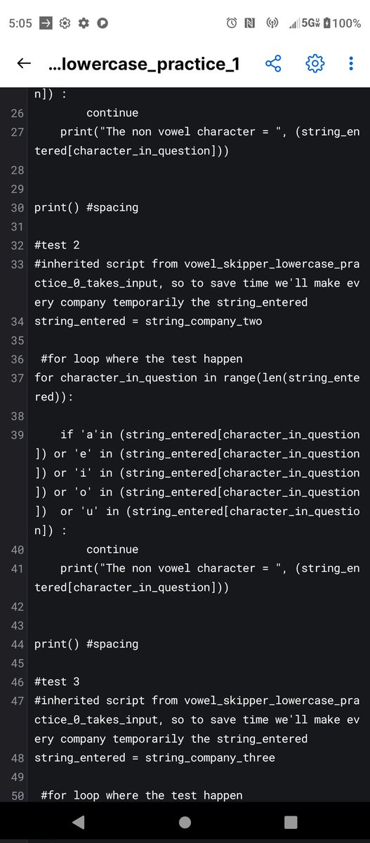 WallyOwi30's tweet image. Variable swap practice 1 is a little big for screenshots so it gets it own separate post.
#python3 #pythonscripts #pythonclasses