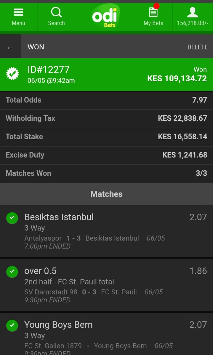 Woooooon ✅✅✅✅✅ Congratulations expect huge winnings tomorrow 🔥🔥🔥🔥🔥My source will deliver correct score. Join my group 👉 t.me/tipda Retweet and win free stake .