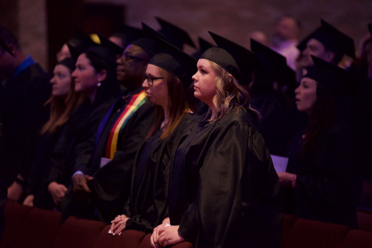 MaloneU's tweet photo. The Commencement ceremony for our Master's graduates was full of celebration! Well done and congratulations to all - you are forever Pioneers! https://t.co/9MgLBMqDLm