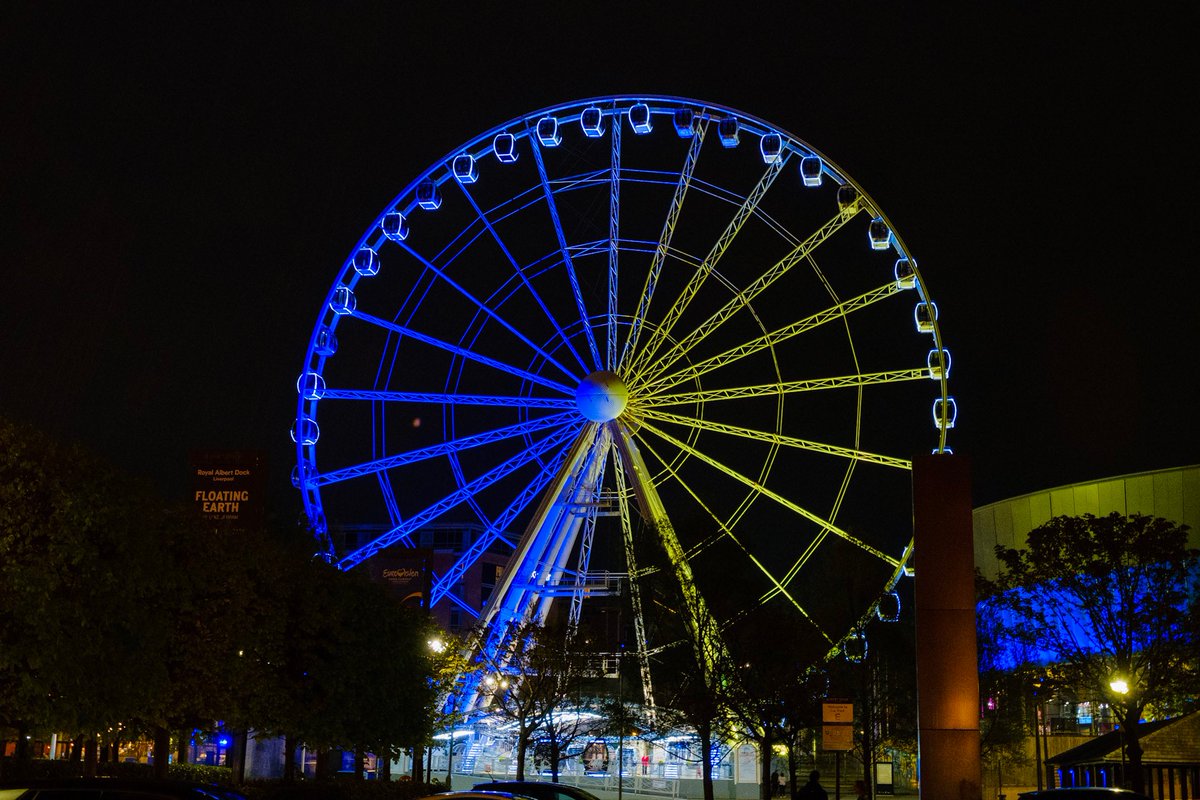 Liverpool shining bright 😍✨

#Eurovision2023