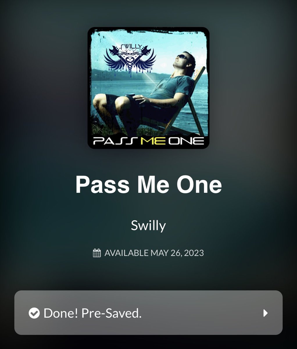 ScottKash88's tweet photo. @MySwilly Yeah man! Got you presaved @MySwilly #PassMeOne on @SpotifyUSA https://t.co/ry3bXH1lZB