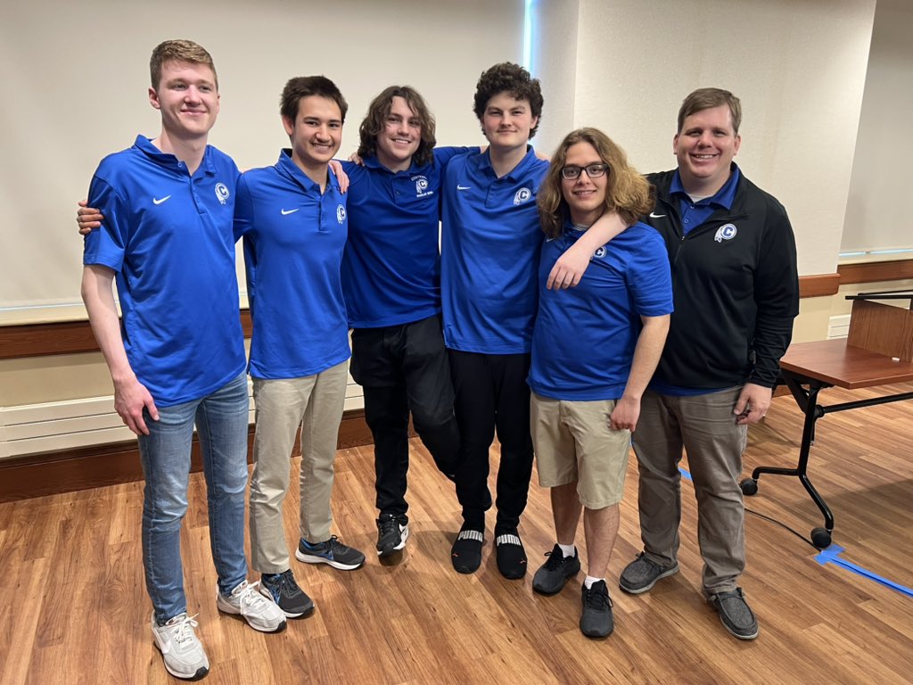 CHS_ScholarBowl's tweet photo. State Finals:

CHS 320
Parkway West 410

We take 2nd place at State!!

Congrats to Parkway West, it was a great match! https://t.co/yqaB0Ixc8J