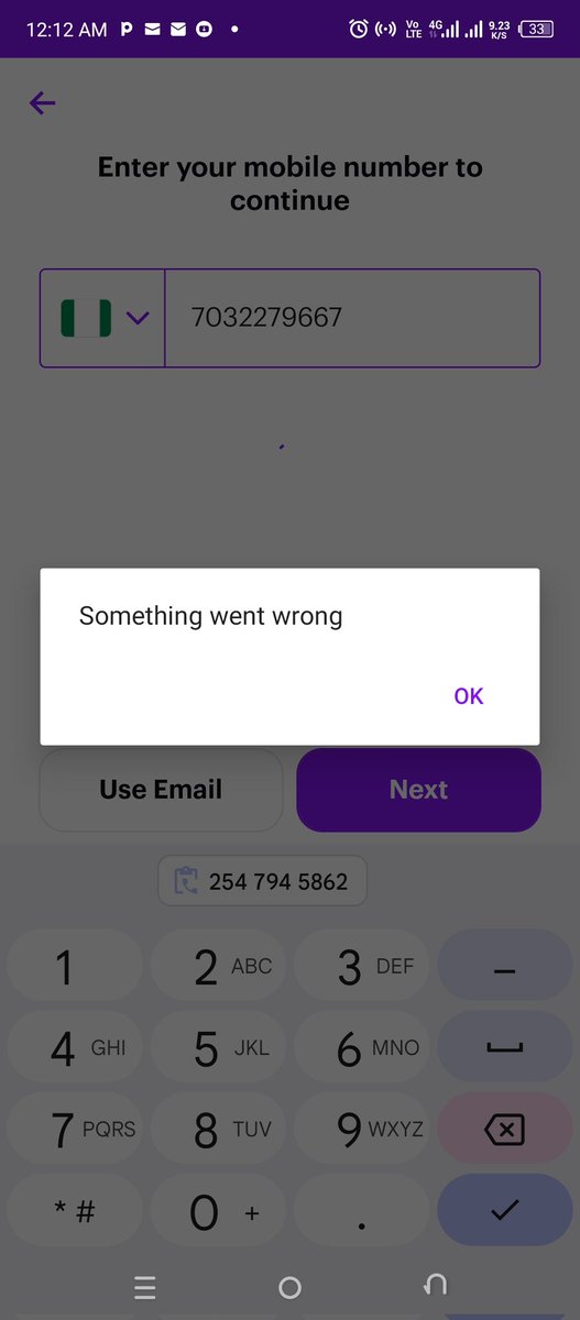 Ashaukaani's tweet photo. @chippercashapp I can't access my account since yesterday 😭😭😭😭 https://t.co/RRJOoaA7es