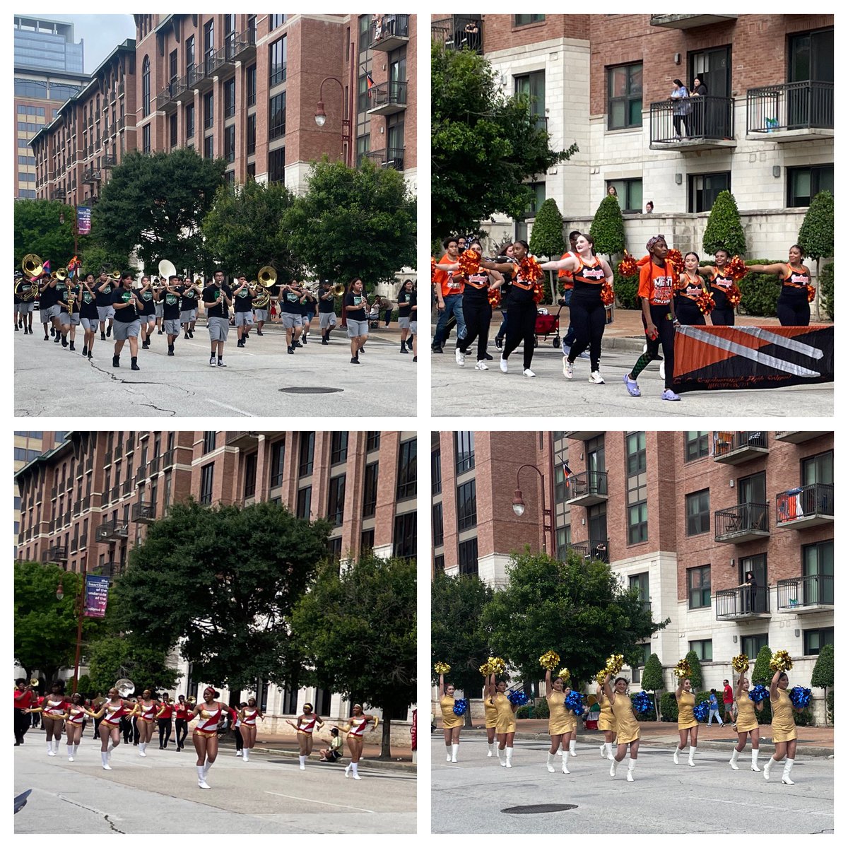 Fun times at the Cinco de Mayo Parade! Great seeing <a href="/HISDHighSchools/">HISDHighSchools</a> in the parade. <a href="/AustinMustangs/">AustinMustangsHISD</a> <a href="/Milby_HS/">Charles Milby High School</a> <a href="/JackYatesHigh/">Jack Yates High</a> <a href="/scarboroughHTX/">Scarborough High School World Language Magnet HISD</a>