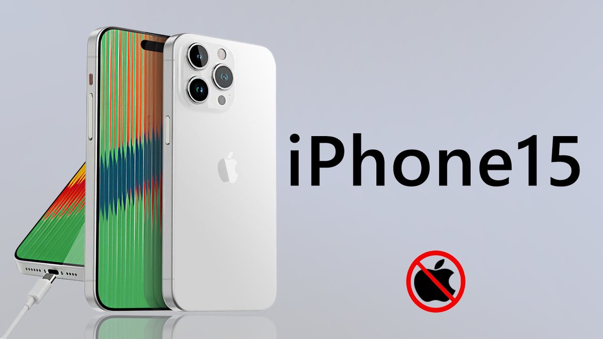 M4TECHPRO's tweet photo. NEW VIDEO - iPhone 15 could be banned in Europe if Apple limits its USB-C port compatibility. the iPhone 15 could end up banned from the countries in the EU, something it's warned before.

Check This Out https://t.co/PrOeIKgOOX

#Iphone15 #iphone15pro #iphone15europe https://t.co/YxaUqreJvT