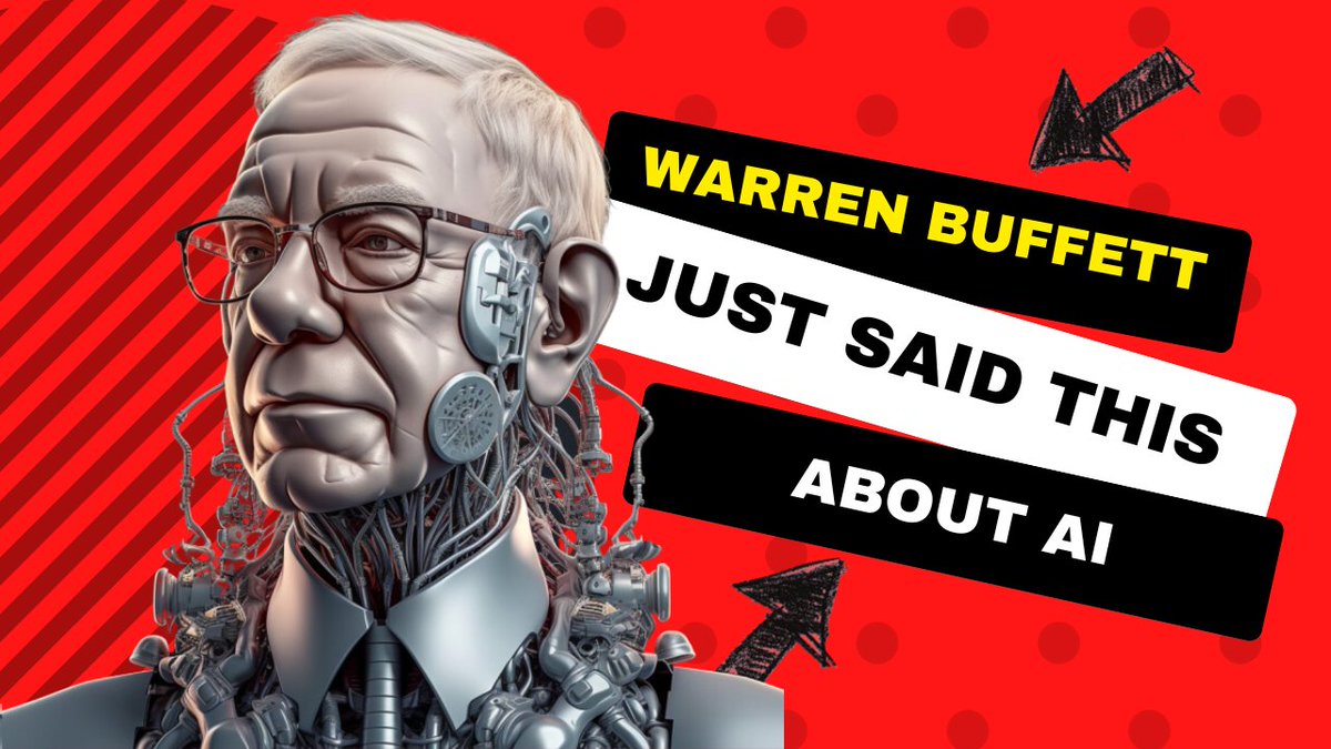 WOLF_Financial's tweet photo. Warren Buffett just shared investing GEMS in his Berkshire Hathaway Annual Meeting with Charlie Munger.

I recapped the entire 6-hour speech, highlighting the crucial moments.

It's extremely valuable, make sure to watch &amp; subscribe to the channel

https://t.co/1R0CJBwGki https://t.co/xiZe0YXBCZ