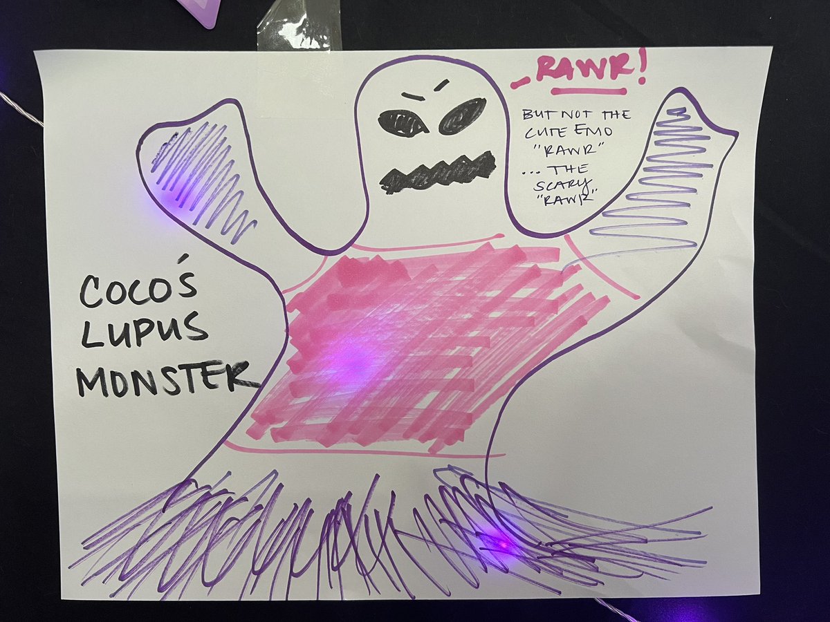 This is what Lupus looks like…

#LupusIsPoopus

Go here to donate!
tiltify.com/@cococonfessio…

#GOTEL2023