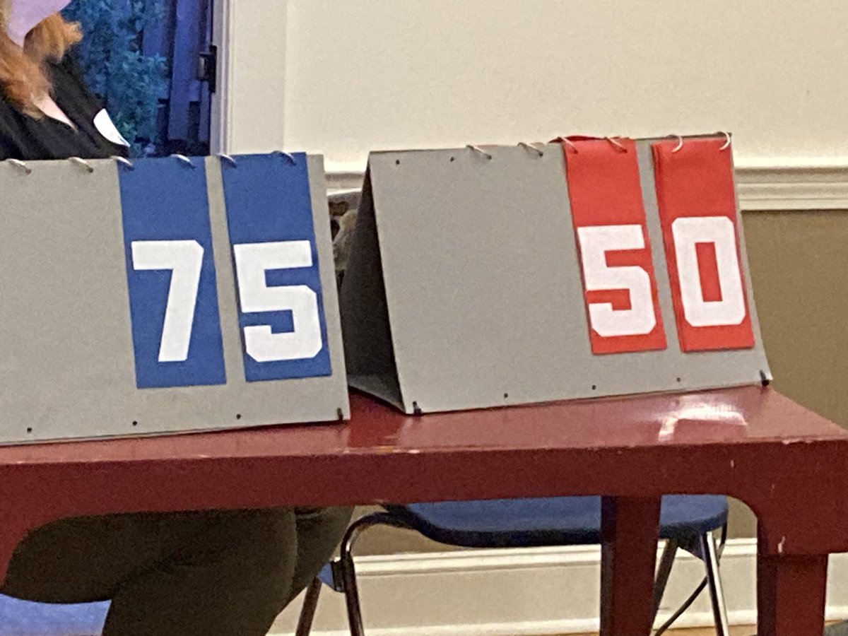 NoahWebHouse's tweet photo. Halfway through and it’s still anyone’s game! Interim Director Amy Fernand described the mission of the Noah Webster House and thanked our sponsors. Auction is open till 10 p.m.: https://t.co/oKpLYJ6L2x #WaroftheWords #WOTW https://t.co/2jBoCsyVwE