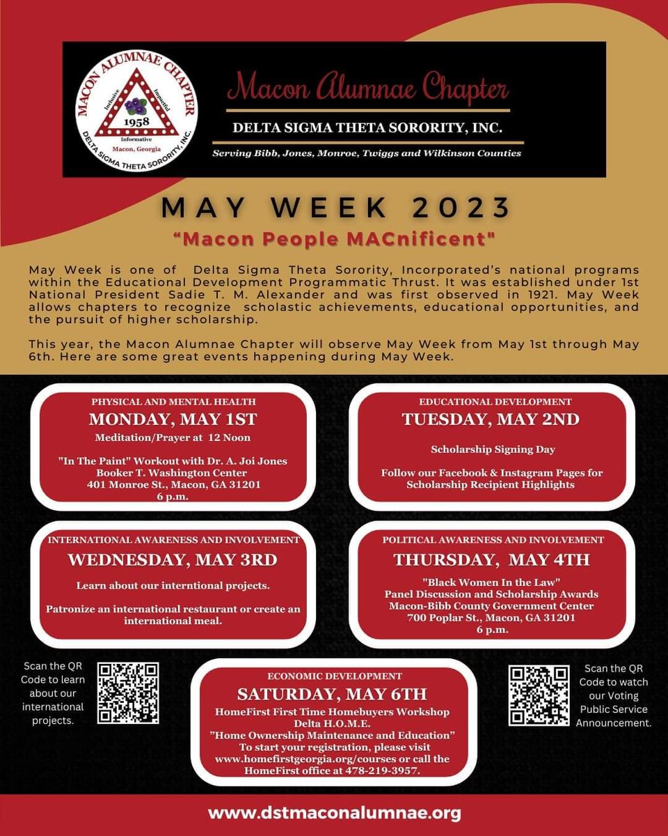 MaconAlumnaeDST's tweet photo. May 2023 was a huge success.
#MayWeek2023
#MaconPeopleMACnificent https://t.co/H8YDkhVJhw
