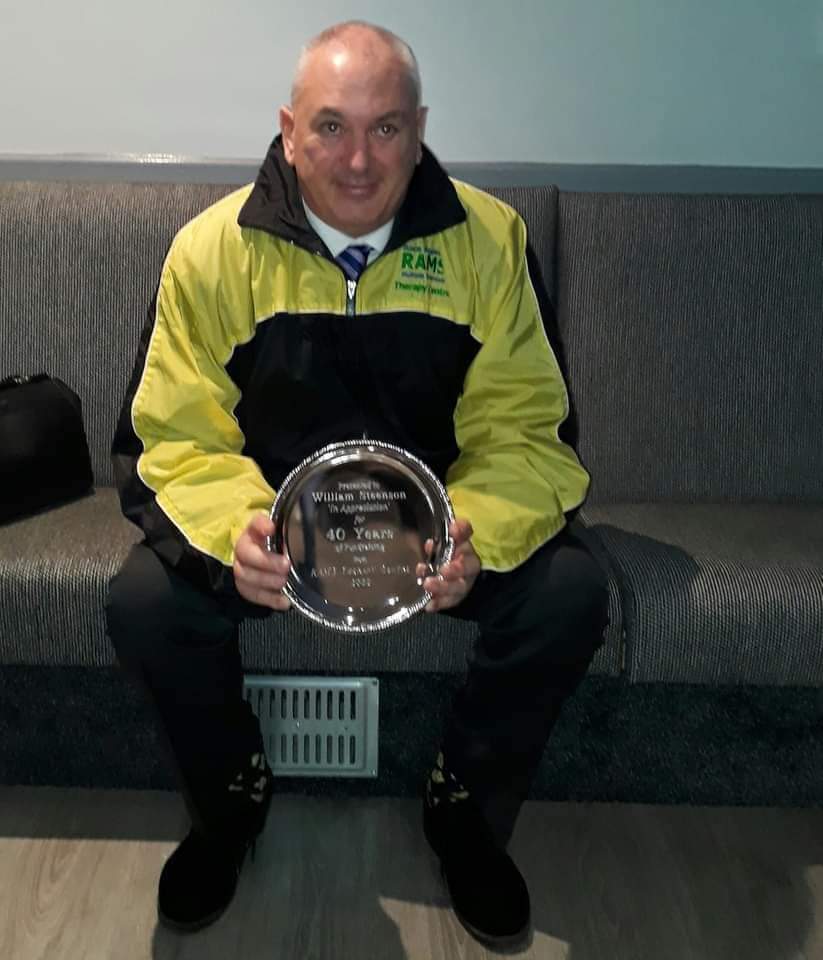 RamsSteenson's tweet photo. Thank you very much to the Management &amp; Committee of RAMS Therapy Centre for 40 Year Fundraising Award to help provide Oxygen Therapies Treatment for people living with Multiple Sclerosis in Northern Ireland. Very much appreciated . https://t.co/EEoVlcmtgq