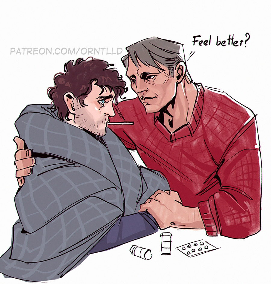OrientalldArt's tweet photo. Sweet and caring husband Hannibal😌✨
#hannigram https://t.co/zZB5O5XKnM