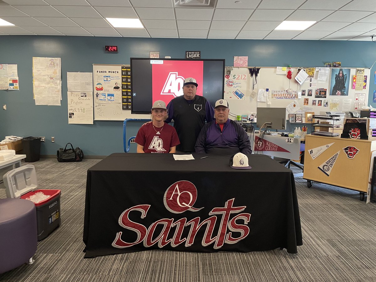 Made it Official!! 📝 Very excited for the next chapter @clamange @AQBaseball