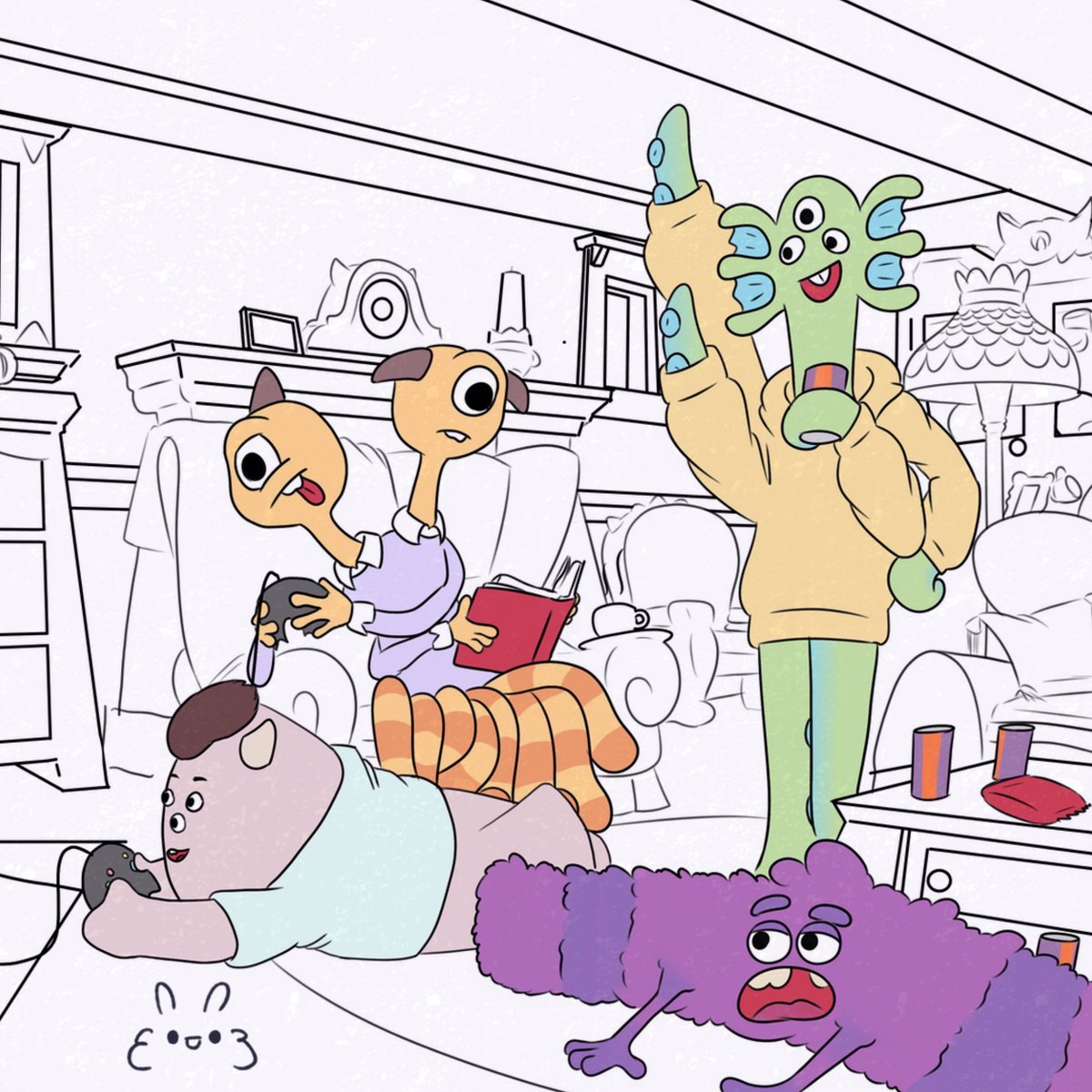 BladeDaBunny's tweet photo. #MonsterMay Day 6 ⋮ OK!
⋯⋯⋯
If you do join in this challenge don't forget to use the tags #MonsterMay2023 and please tag me!

#PromptList  #MonsterCharacters #MonstersInc #MonstersUniversity #MonstersIncFanArt #MonstersUniversityFanArt #DigitalArt #OozmaKappa #Disney #Pixar https://t.co/fA13XSEoFQ